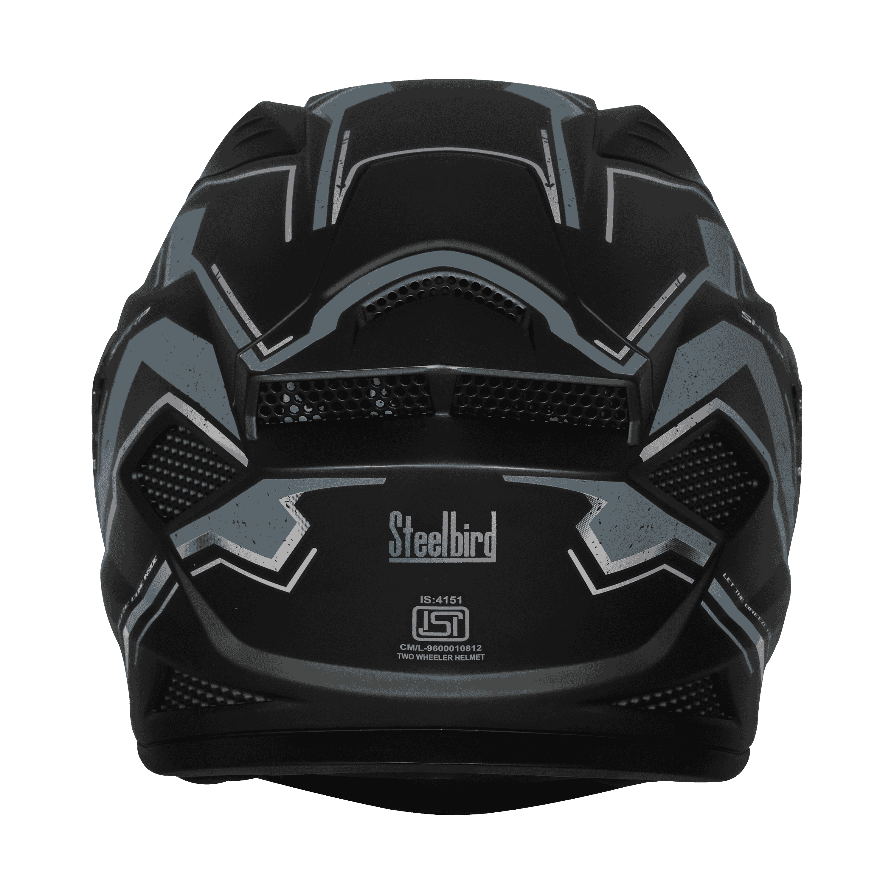SBH-25 SV SHARP SPIRIT GLOSSY BLACK WITH GREY